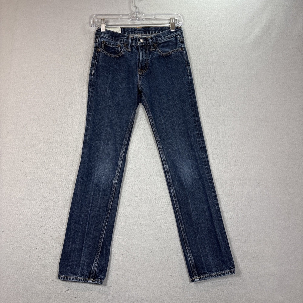 Y2K Abercrombie Kids 14 Slim denim blue jean pant skinny jean